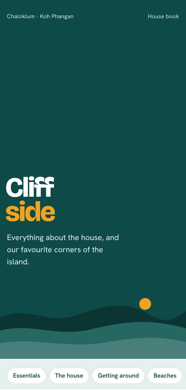 Книга вілли Cliffside